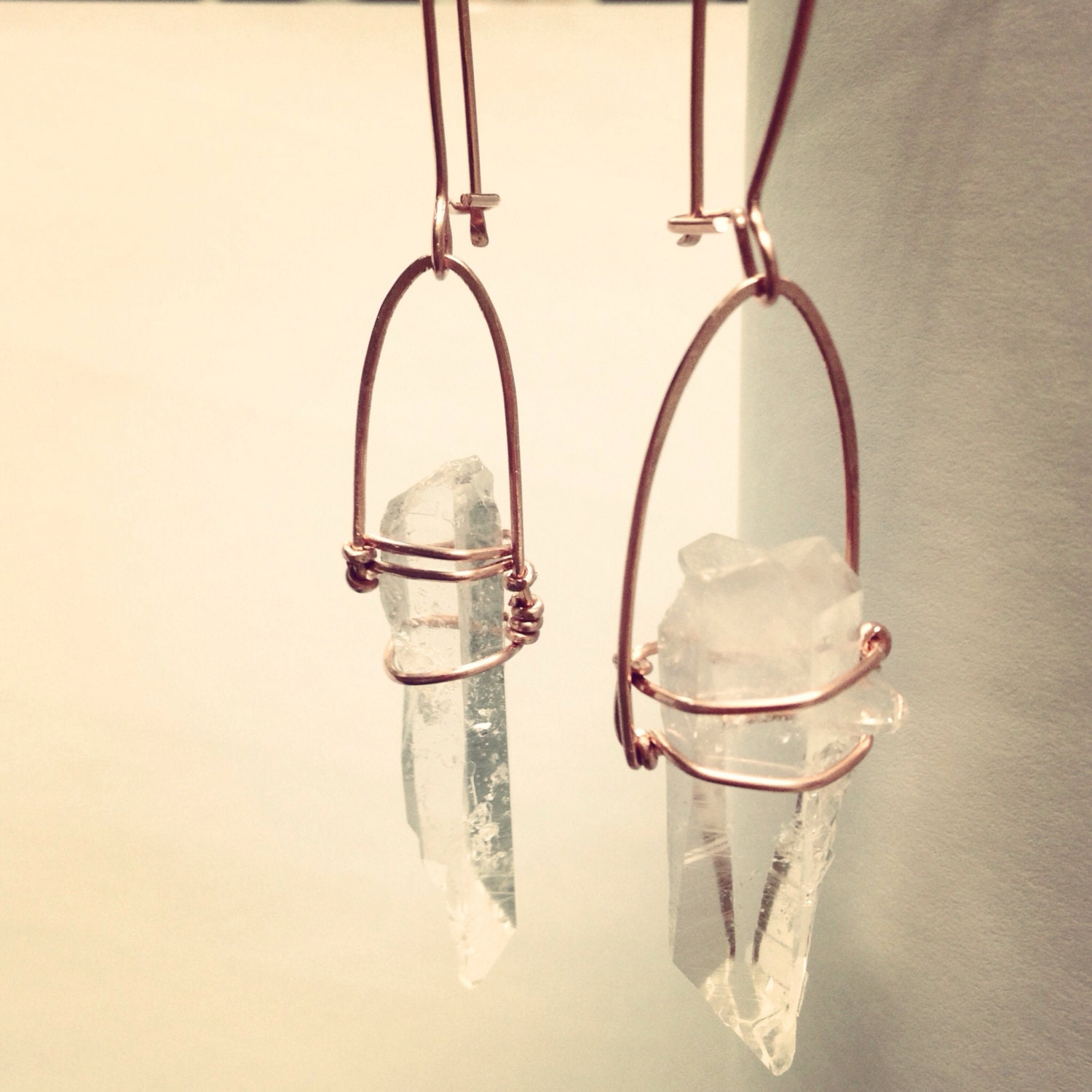 Quartz Points Eargear