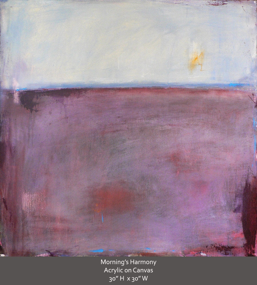 Abstract Landscape Painting Large Contemporary Acrylic - original affordable fine art