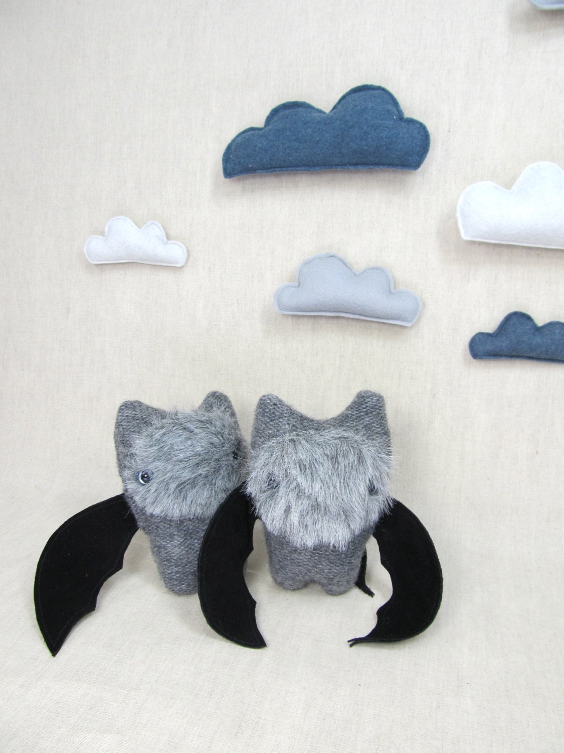 Bat, Handmade, Stuffed Animal, Toy, Children, Plush, Decor