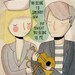 Tonight You Belong To Me - 8 x 10 Illustration print