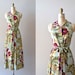 floral maxi dress / hawaiian floral dress / Wahiawa dress