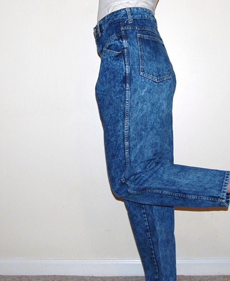 Vintage Blue Jeans High Waist  Guess