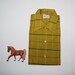 Vintage Mens Dress Pointy Chartreuse