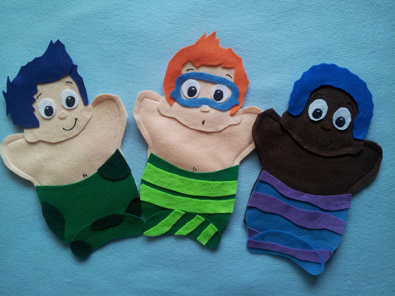 Bubble Guppies - puppets boys