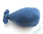 Knitted Whale Pattern PDF. Knit Your Own Sperm Whale.