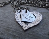 Mothers day,  Mother and Daughter Pendant Set