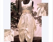 Textured Linen Dress handmade to Order