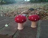 Toadstool Pincushions