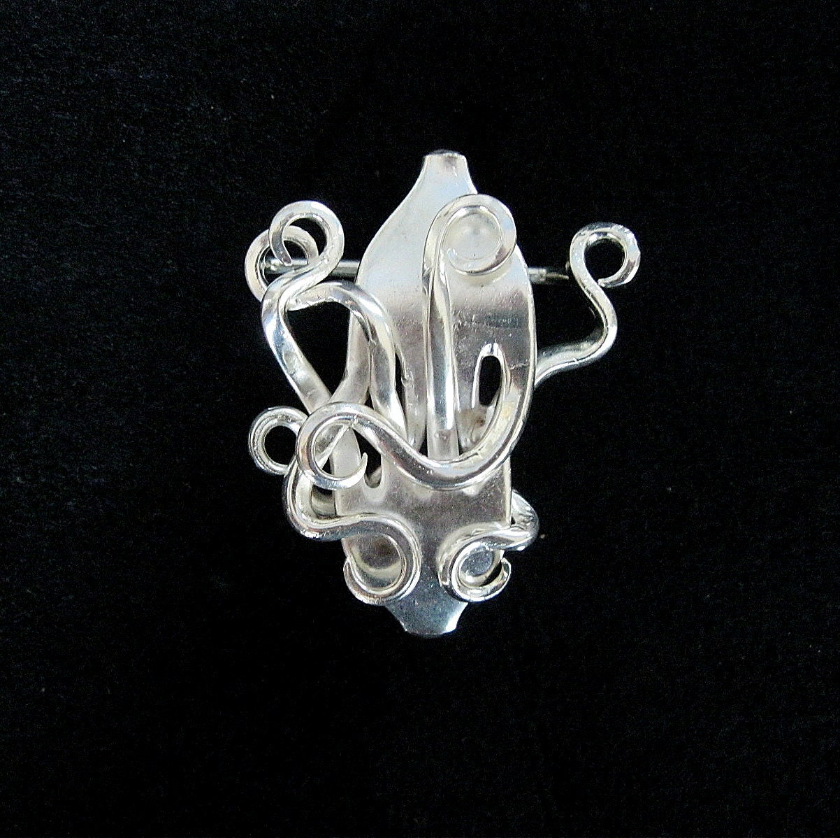 Fork buckle old cutlery pirate silver