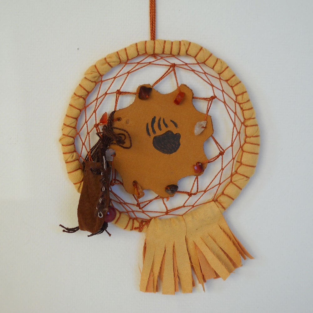 Bear Paw Shaman Shield Dream Catcher SALE