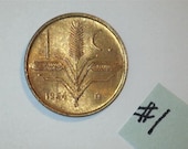 Mexico /  1 Centavo / Wheat Ears   / Unc. 1964