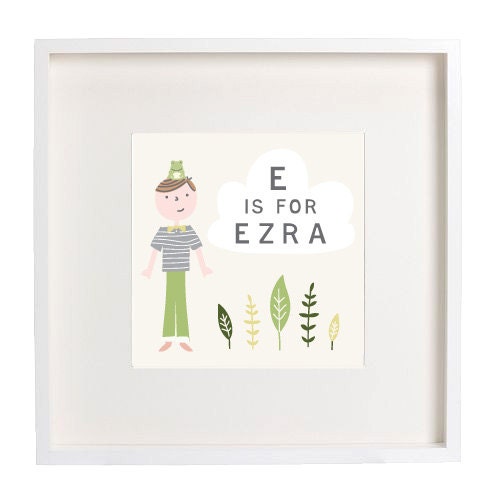 S is for... Personalized Kid's Art
