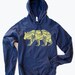 Unisex - California BEAR - Flex Fleece Classic Pullover Hoody Sweatshirt - (3 Color Options) - American apparel sizes xs s m l xl