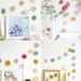 Wedding garland, floral bridal shower bunting, crochet flower garland - PICK YOUR PALETTE - customised item, by Emma Lamb