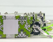 3 x 5 Index Card and Note Card Binder and Small Bookmark, 6 Party Favor or Teacher Gift Sets