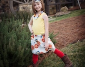 Childrens Clothing... The Pagie Floral Skirt..... Girls skirt with coordinating looks.. perfect for family photos...