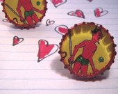 The Devil Made Me Do It Cuff Links