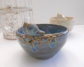 Decorative Bowl Mother's Day Gift Ceramic Green Handmade Pottery MADE TO ORDER