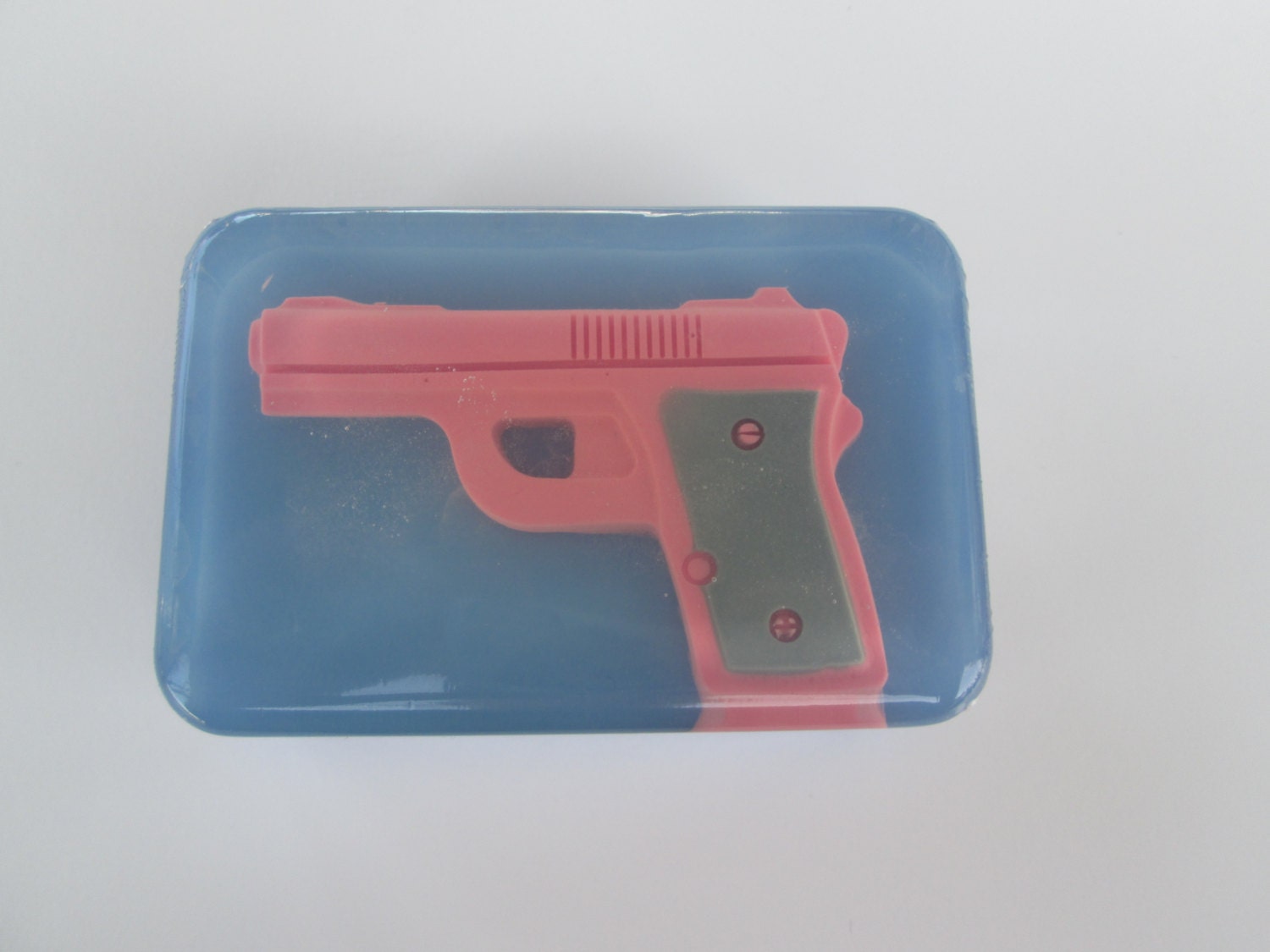 Pink Gun Soap, women's handgun