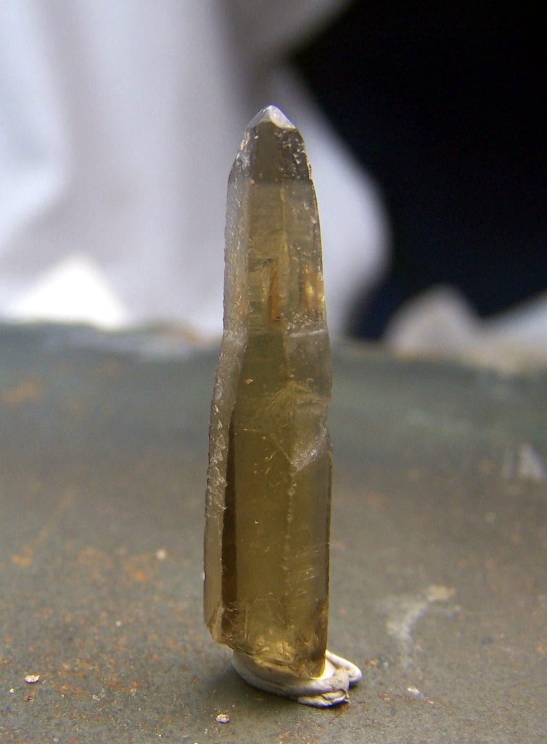 Smoky Citrine Quartz Crystal Point - from Africa - Crystal point - wire wrapping stone - coyoterainbow - gemmy - pendant