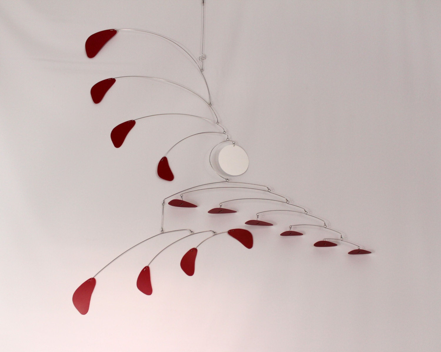 Modern Mobile for Tall Ceiling or Balcony - Arrow Style Loft Hanging Mobile