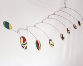 Large Zen Hanging Sculpture - Art Mobile - Calder Style Kinetic