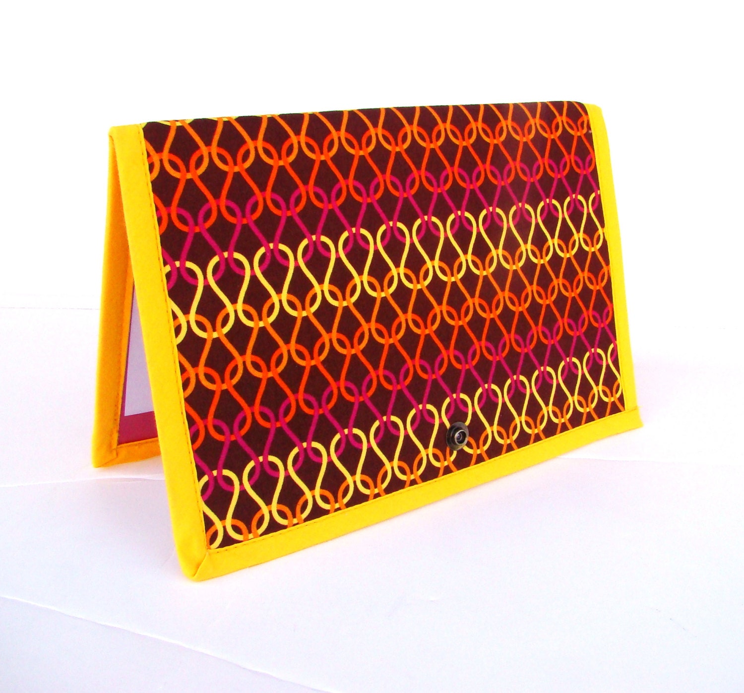 Knitting Crochet Pattern Holder - mi Pattern Wallet Supplies Chart Keeper - Garter Stitch