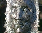 Tin Man - an origami sculpture mask