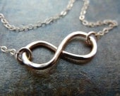 Infinity Necklace- Available in Silver, Rose Gold Fill and Gold Fill