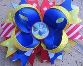 Disney Princess Snow white Custom Boutique Hair Bow