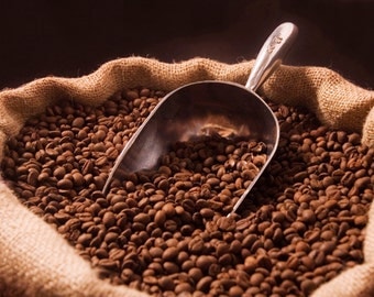 5 Lbs Columbian/Brazil Fresh Fired Roasted Coffee - 5 pounds of fire roasted Columbian Brazil Blend - whole bean coffee