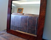 Classic Style Black Cherry Mirror