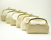 Bridesmaid Gifts / Set of Bridesmaids Clutches / Bridesmaid Clutch (Various Designs)