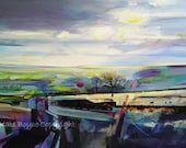 SALE ITEM - Spring Air, Midgley Moor. ( Limited Edition Print Size 2 )