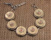 Shotgun Casing Jewelry -Brass Winchester 20 Gauge Shotgun Casing Bracelet