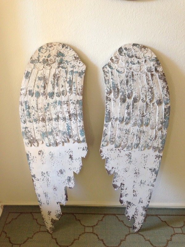 Pair of Angel Wings-solid wood