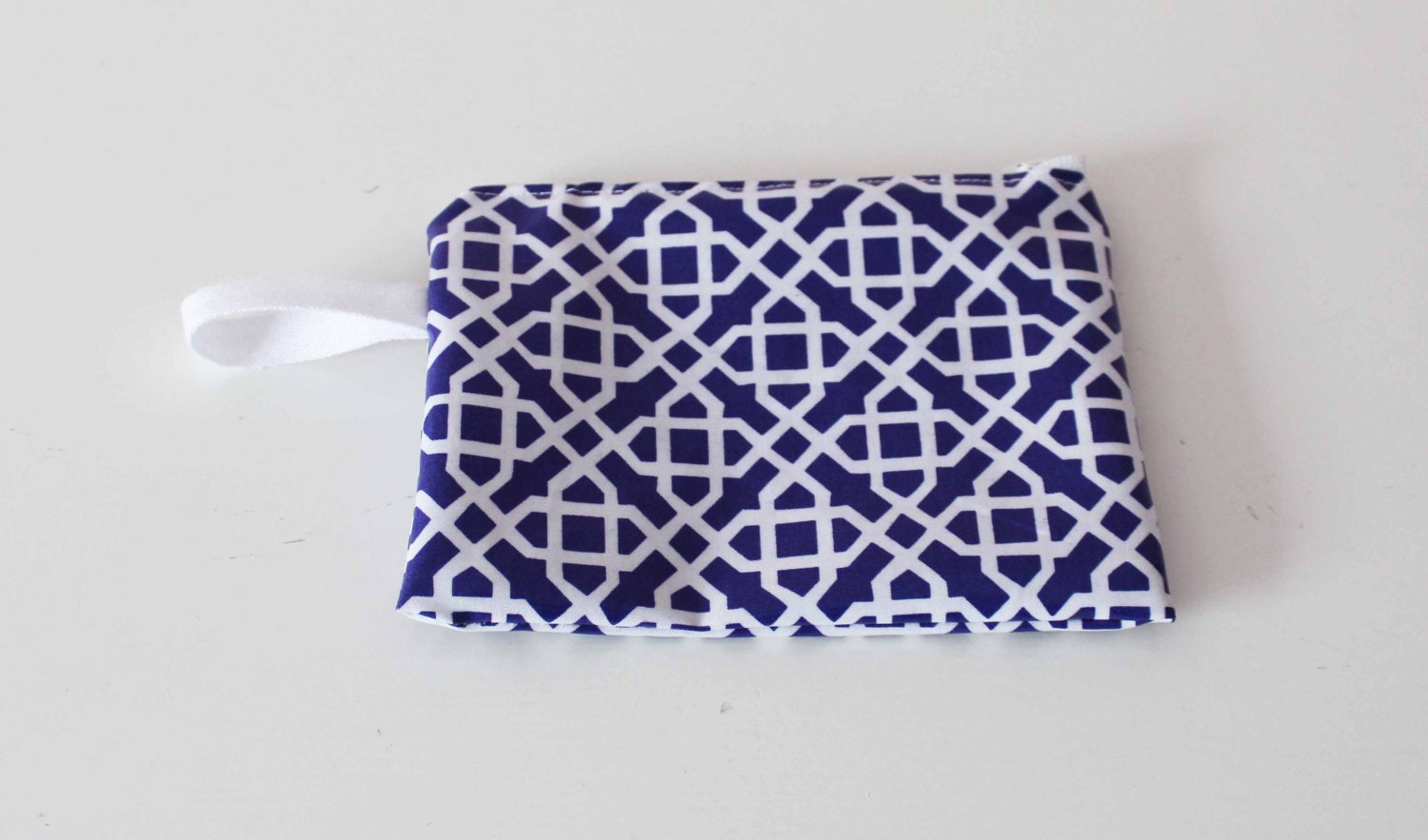 Laminated Cotton Zipper Pouch