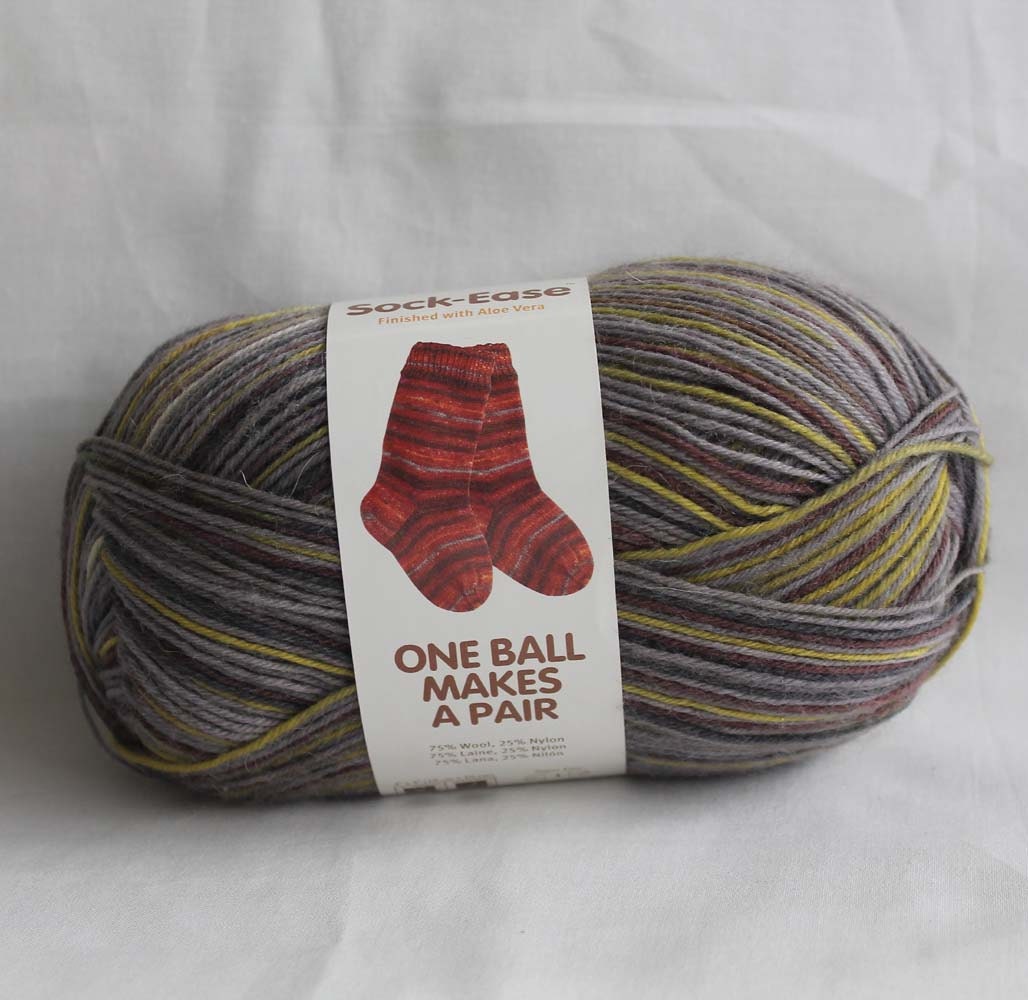 Lion Brand Sock Ease Yarn - Rock Candy 100 g