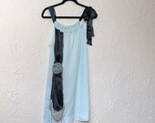 upcycled clothing . shift dress