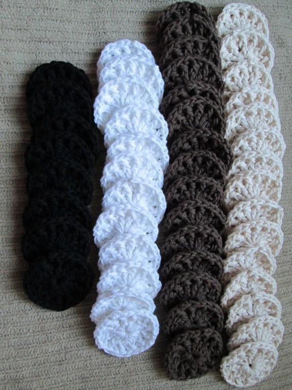 Face Scrubbies, 50 Pack , Cotton - Free Shipping - MTO TFI
