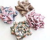 Rosette Brooches in Pink