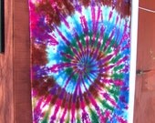 Tie Dye Beach Towel - Purple Forest Swirl - 35x62