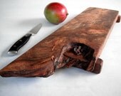 Rustic reclaimed raw edged MANGO serving/sushi board