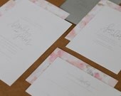 BERKELEY Wedding Invitation Letterpress SAMPLE