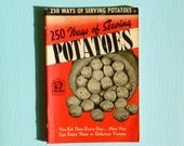 1940s Potato Cookbook/Vintage Cooking Pamphlet/Mini Potato Cookbook/Vintage Kitchen