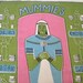 Vintage Mummy Dish Towel MINT