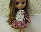 Matryoshka Dolls and Paisley Dress for Blythe