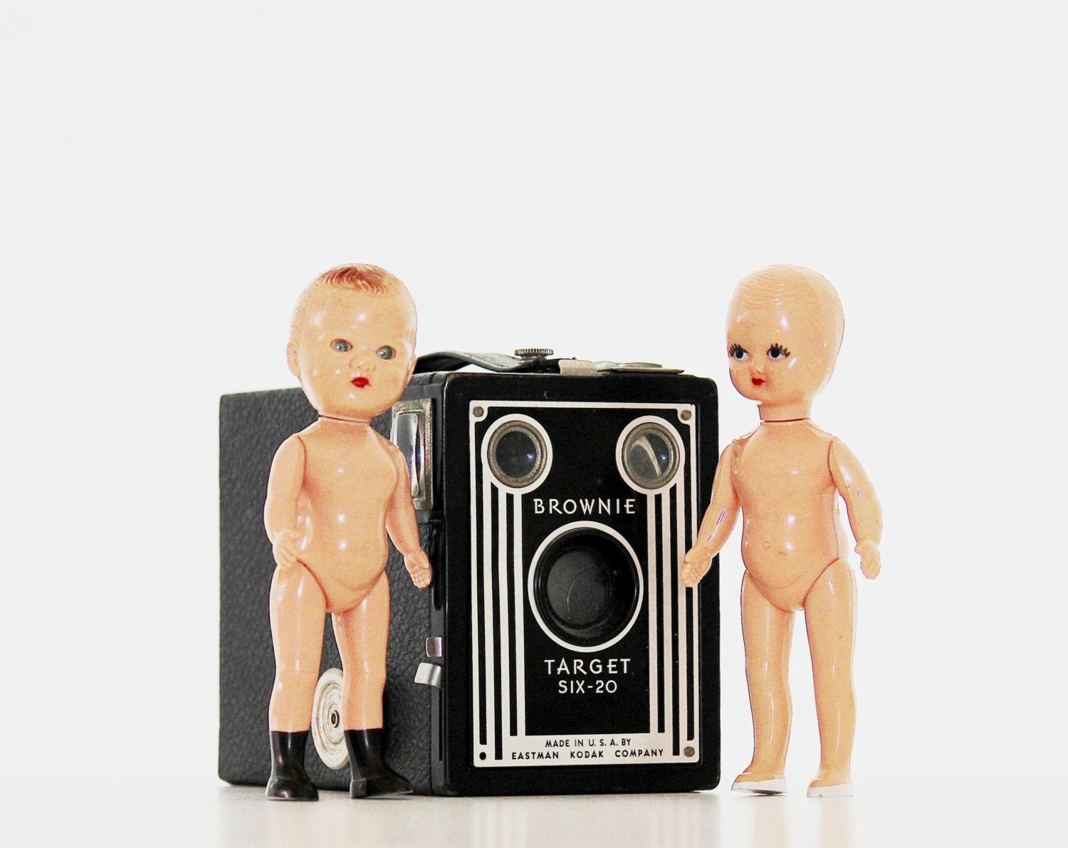 Ready For a Close Up - Vintage Dolls - Kids - Boy - Girl - Naked - Nude - Vintage Toy