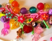 Mermaid Fantasy Treasures - Candy Koi Charm Bracelet - Fun by the Sea Shore