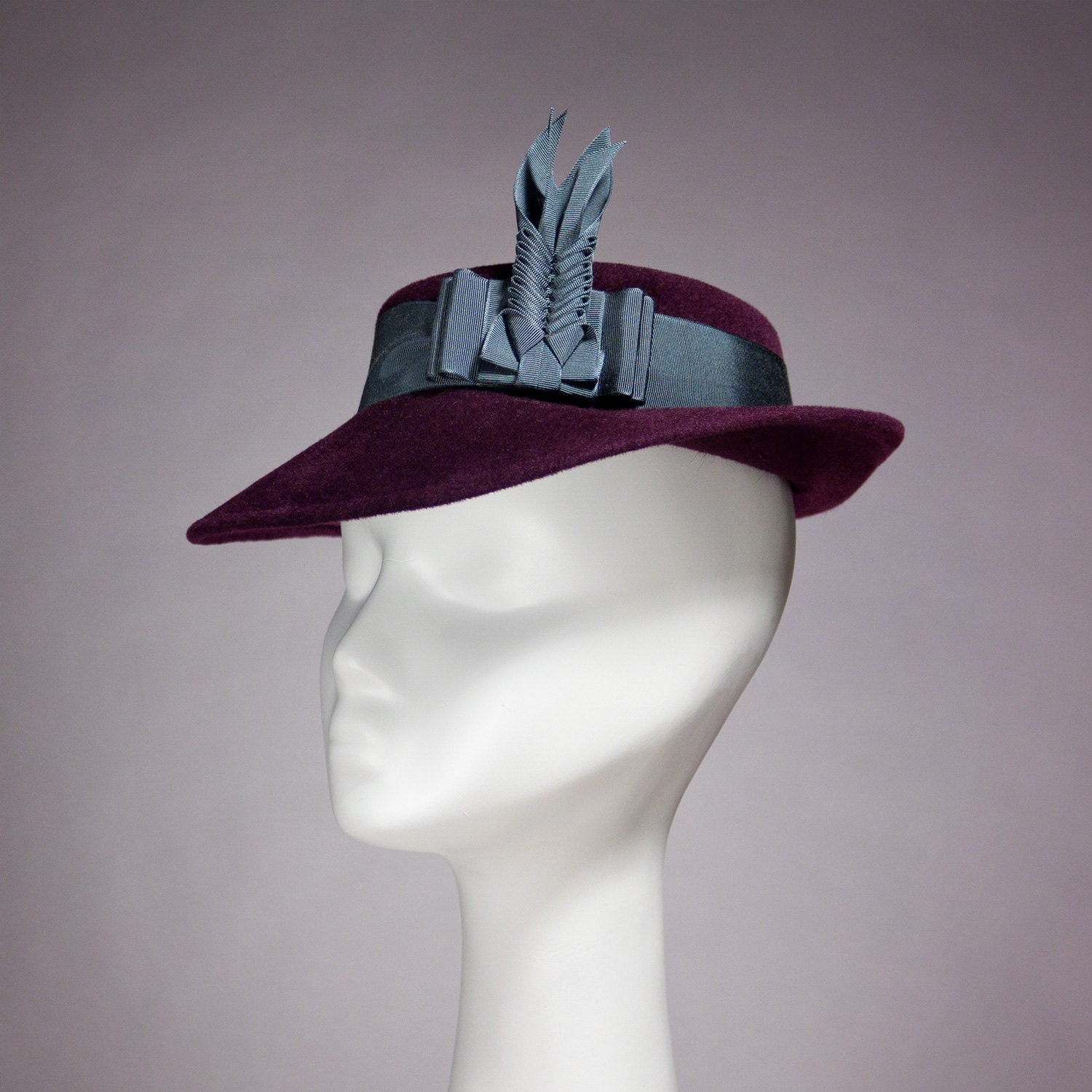 Snazzy 'Bergman' Ladies Vintage Style Hat